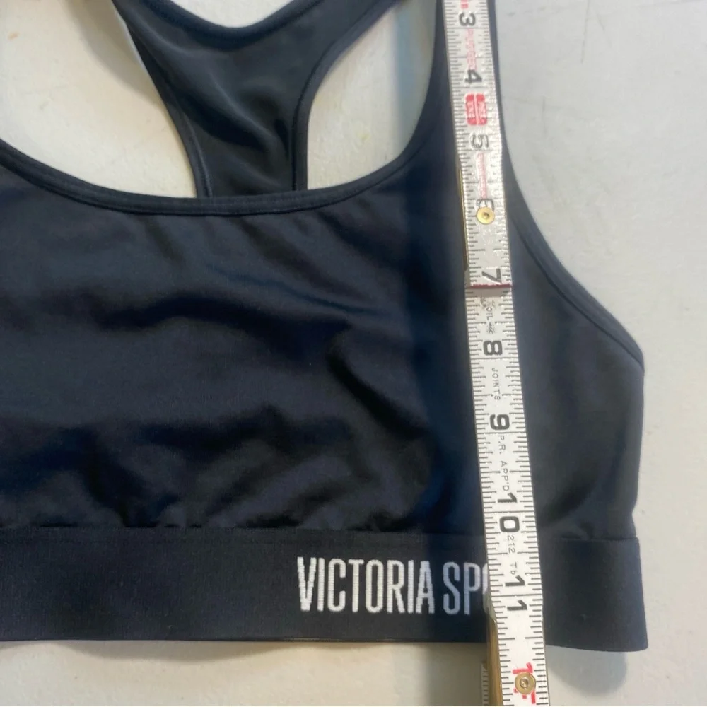 Victoria Sport Black Racerback Sports Bra Size‎ Small